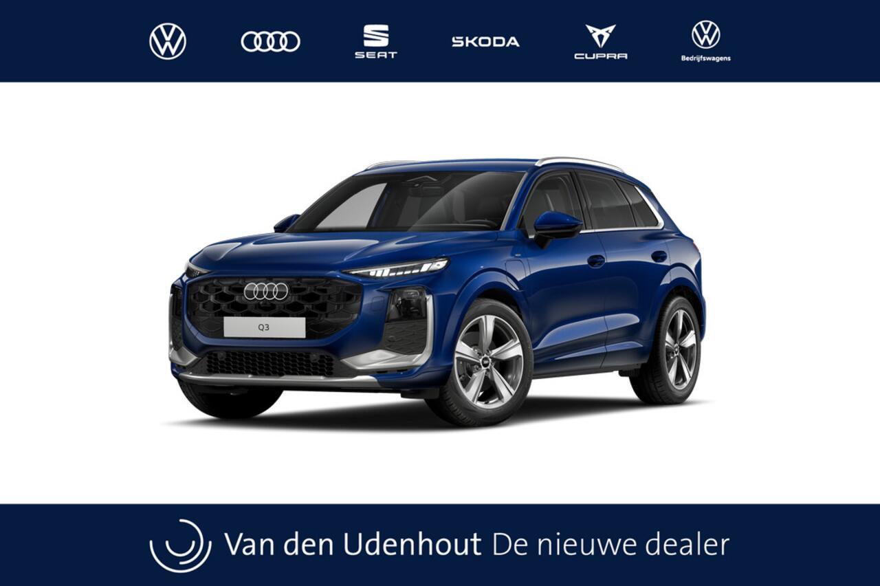 Audi Q3 e-hybrid 272 S tronic S edition Automaat | Grootlichtassistent | Ledkoplampen, ledachterlichten, dynamische knipperlichten achter