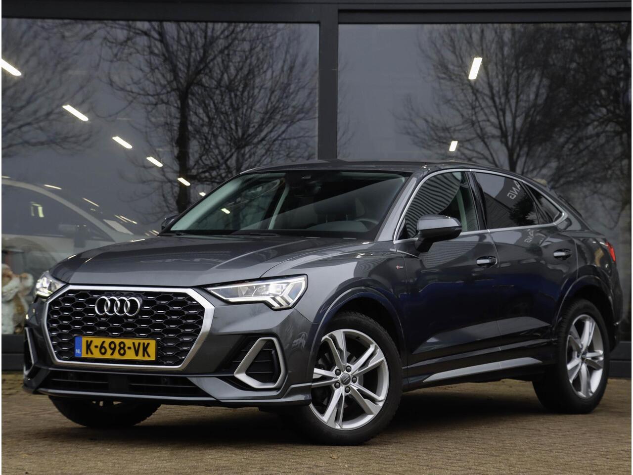 Audi Q3 Sportback 35 TFSI S-Line Automaat Adaptive Cruise Daytonagrijs 19 inch