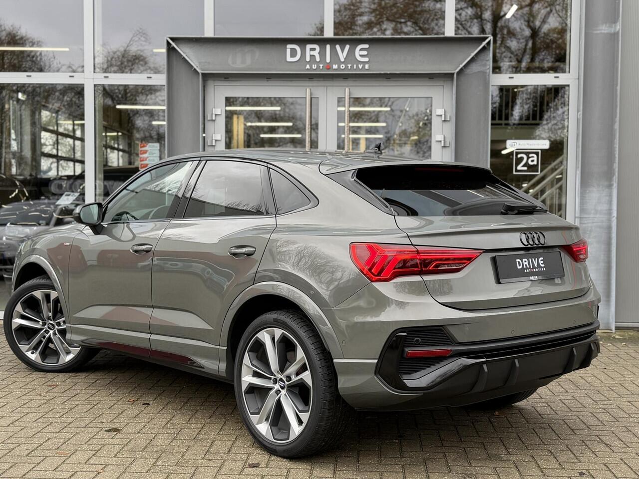 Audi Q3 Sportback 35 TFSI Pro Line S |Black optic|B&O|Ad.Cruise|Leer|MatrixLed|Cam|20"|Trekhaak