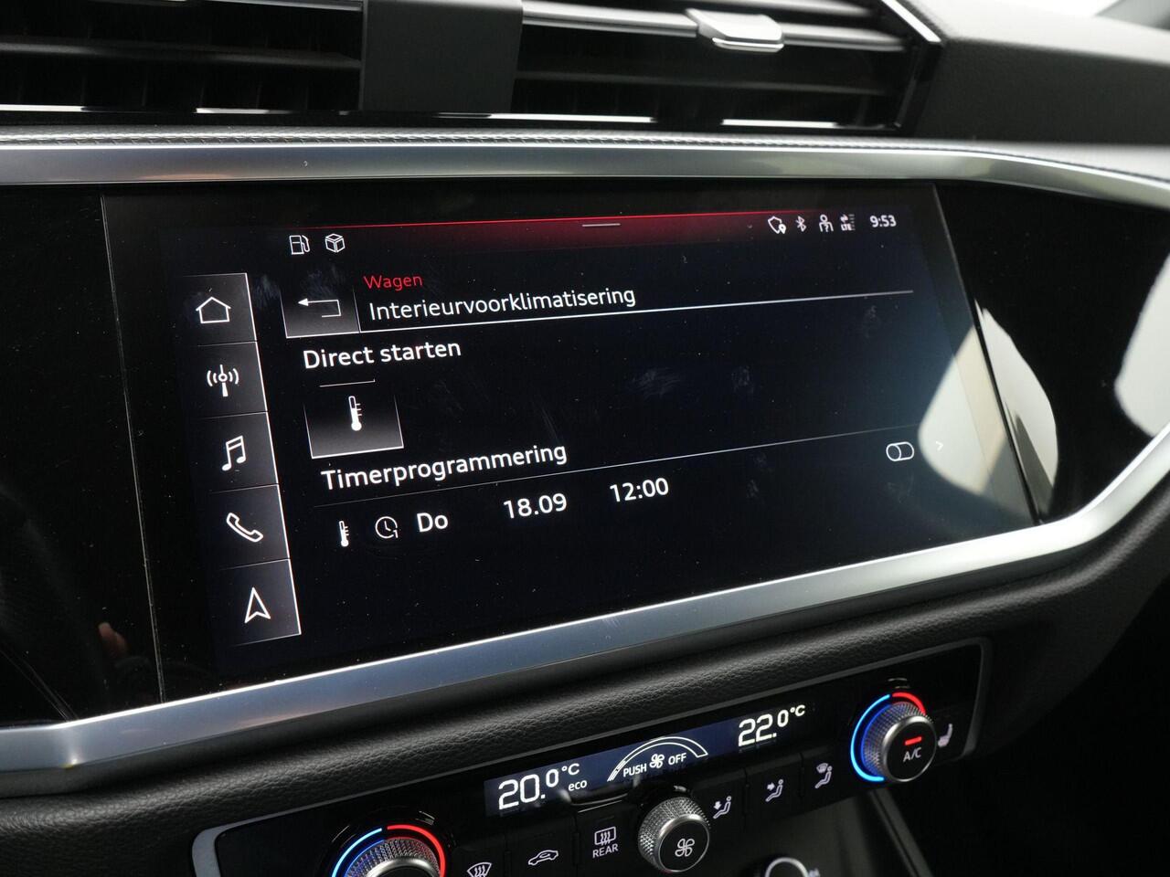 Audi Q3 45 TFSI e 245 pk S-tronic S edition | LED koplampen | Stoelverwarming | Sportstoelen | Parkeersensoren voor/achter | 20 inch