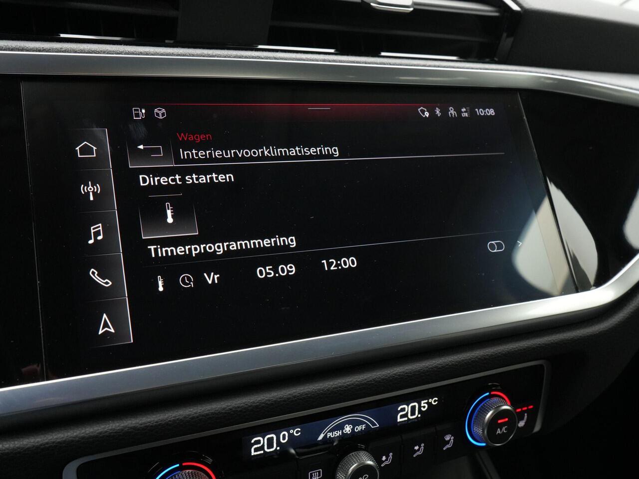 Audi Q3 45 TFSI e 245 pk S-tronic S-Line | Trekhaak | Demperregeling | Rondomzicht camera | Navigatie | Adaptieve cruise control