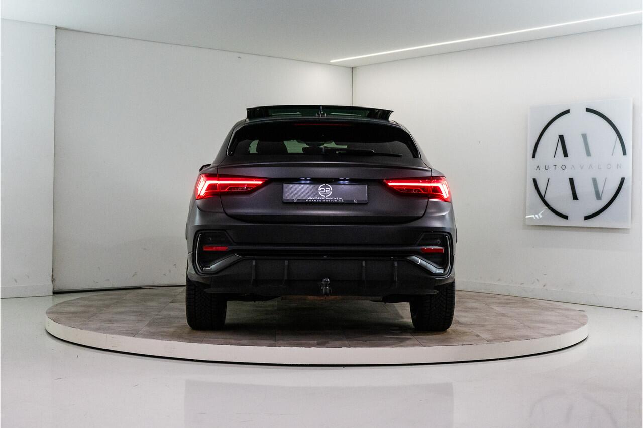 Audi Q3 Sportback 45 TFSI e Edition 245PK Matte Black | Pano | Sfeer | B&O | Memory | 12 MND Garantie