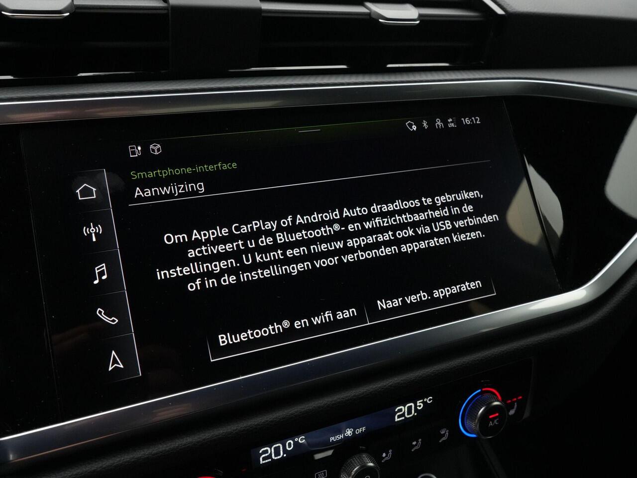 Audi Q3 45 TFSI e 245 pk S-tronic S edition | Sportstoelen | Standkachel | Stoelverwarming | LED koplampen | Adaptive Cruise | 19 inch