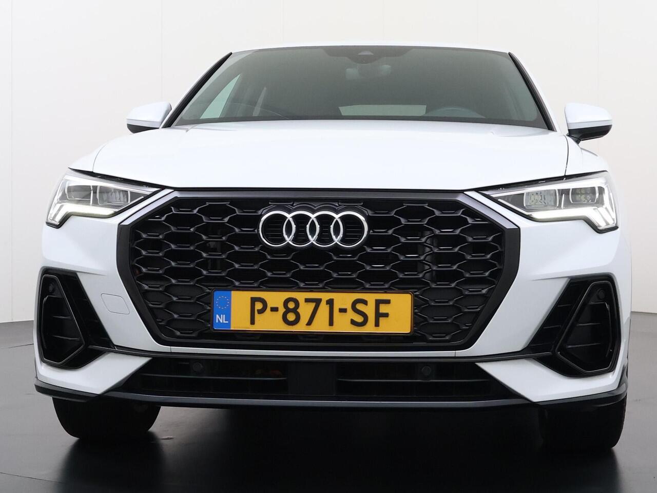 Audi Q3 Sportback 45 TFSI e S Edition PLUG IN HYBRIDE||2x S-LINE BINNEN + BUITEN| ADAPTIVE CRUISE| DODE HOEK | ELEK. TREKHAAK| DIG. DASH|