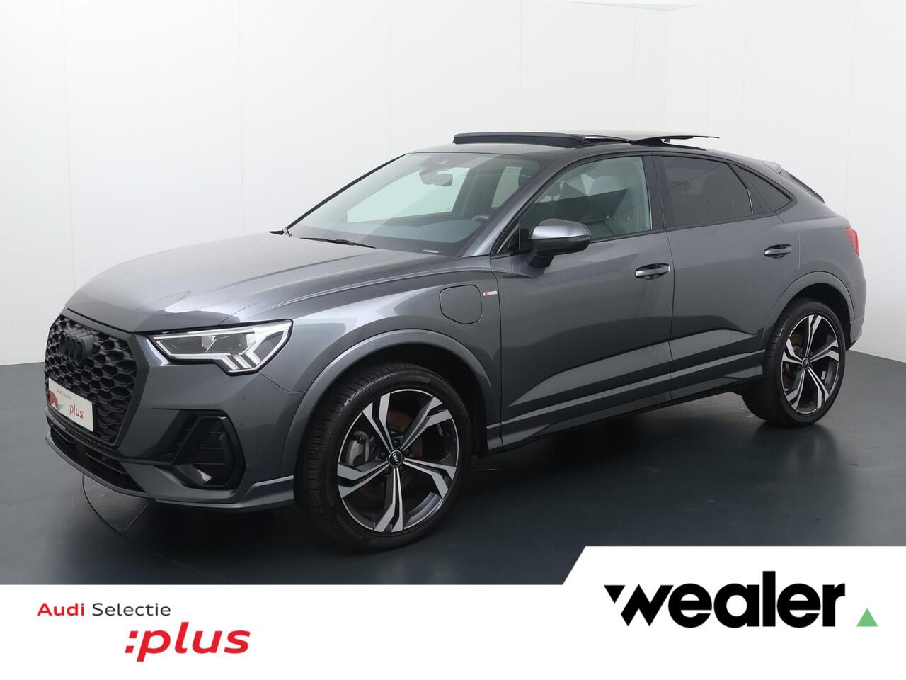 Audi Q3 Sportback 45 TFSI e S Edition | 245 PK | SoH 89% | Trekhaak | Panoramadak | 360 graden camera's | LM 20" velgen | Sportstoelen |