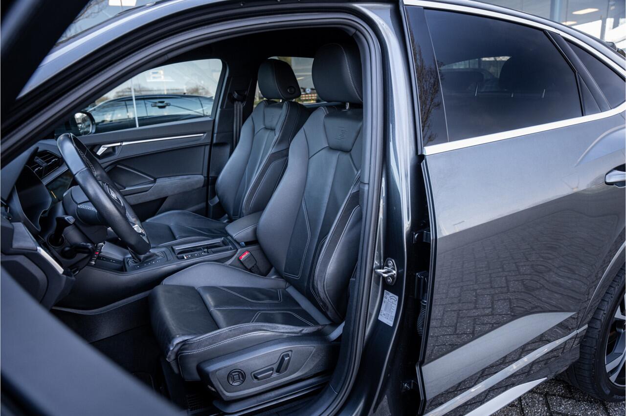 Audi Q3 Sportback 45 TFSI e S Edition - 20inch - SONOS - Leder - Keyless - Memory Camera ** Sfeerverlichting