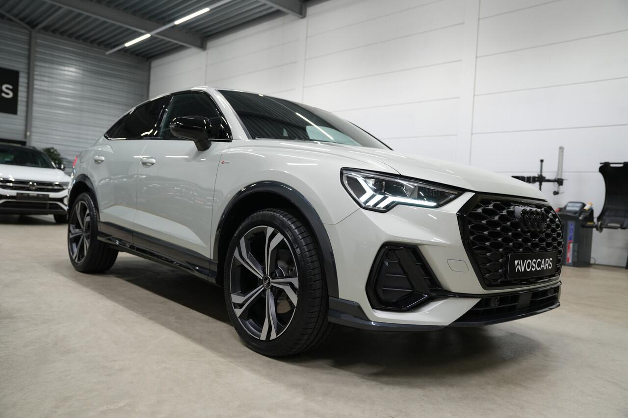Audi Q3 Sportback 35 TFSI S Edition * Sfeer - 20" - Alcantara - Camera - Blind Spot - App - Tau Silver *