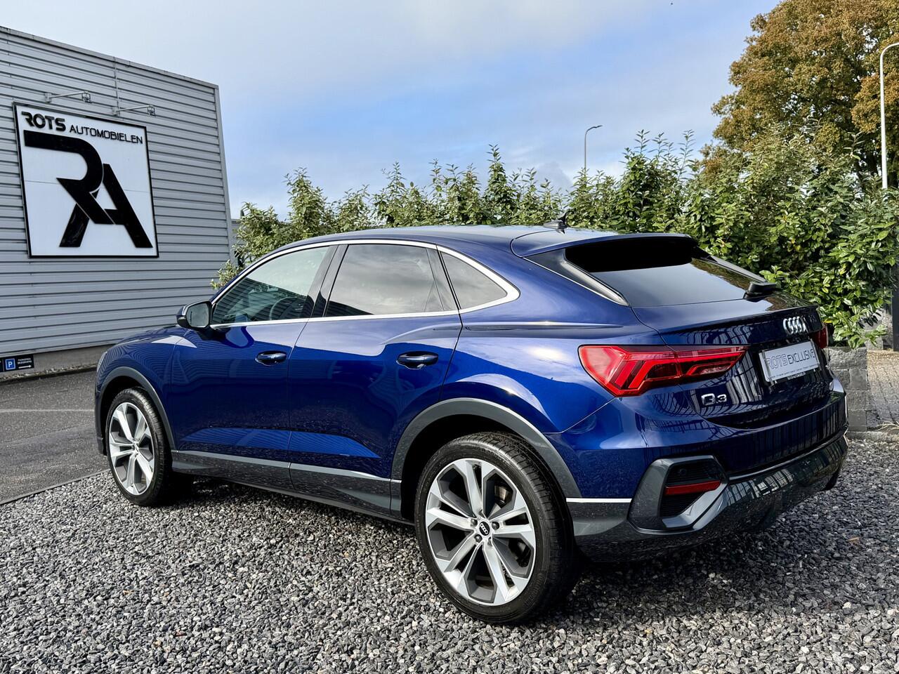 Audi Q3 Sportback 35 TFSI Matrix|Camera|Carplay|Keyless Blauw!