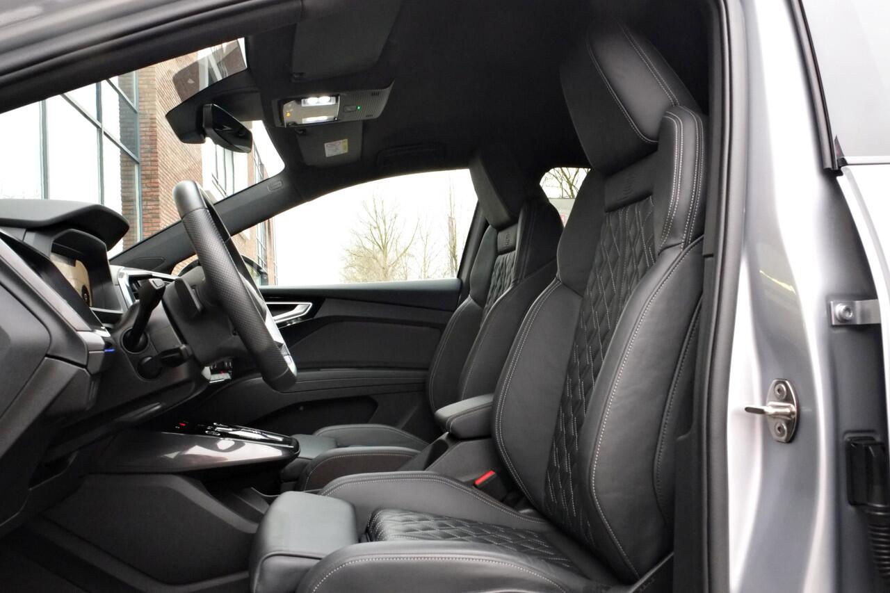 Audi Q4 Sportback e-tron 40 S Edition 77 kWh ACC, Achteruitrijcamera, Lederen sportstoelen, Matrix LED, 20 inch