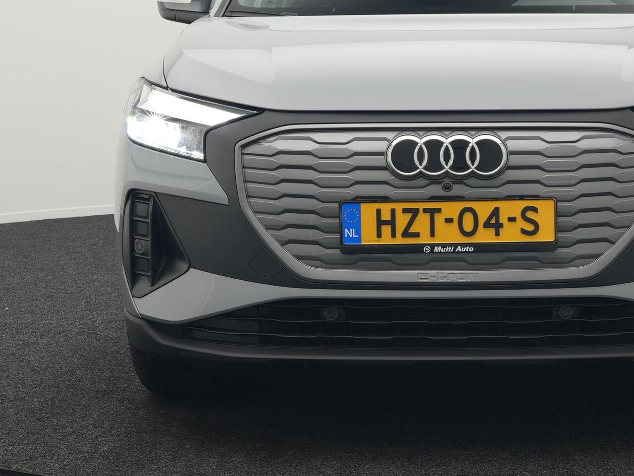 Audi Q4 Sportback E-Tron 35 Edition 55 kWh 170pk Dealer O.H INCL BTW | Adaptive Cruise | Camera | Verwarmde Stoelen | Virtual | Front Assist | Navigatie | DAB |