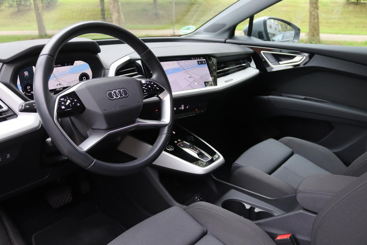 Audi Q4 Sportback e-tron 50 quattro S edition 77 kWh Optiek Zwart S-Line/Matrix LED/Camera/Navi Plus/ACC/Elek. klep/20"