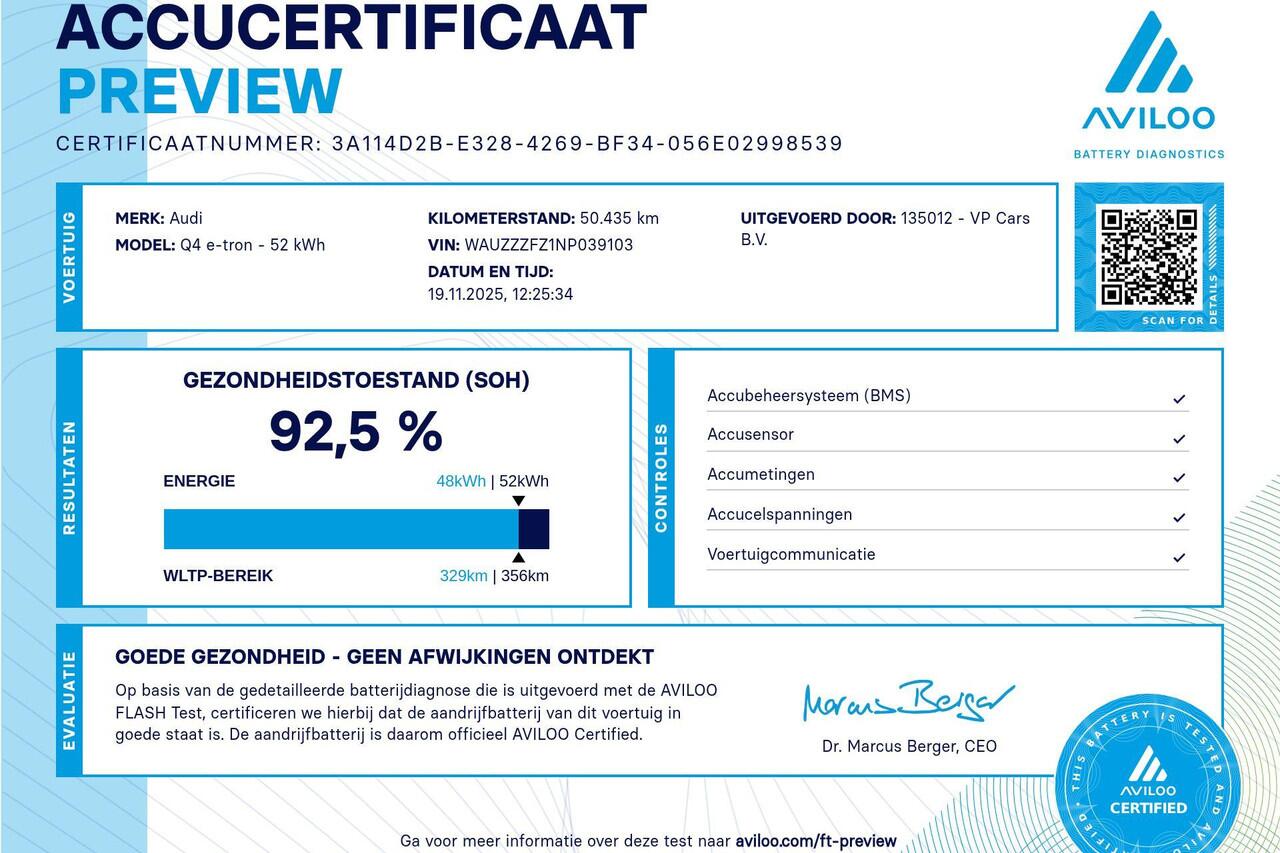 Audi Q4 Sportback e-tron 35 Advanced edition 55 kWh SONOS | Parkeer pakket | Warmtepomp