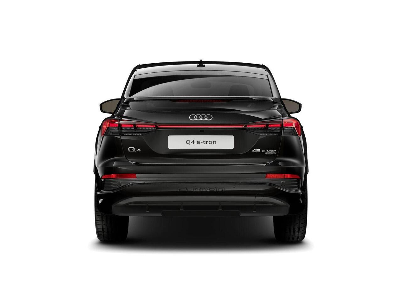 Audi Q4 Sportback e-tron 45 S edition Competition 82 kWh 286 pk | Assistentiepakket plus | Comfortpakket plus | Klimaatregelingspakket | MMI navigatie pro |