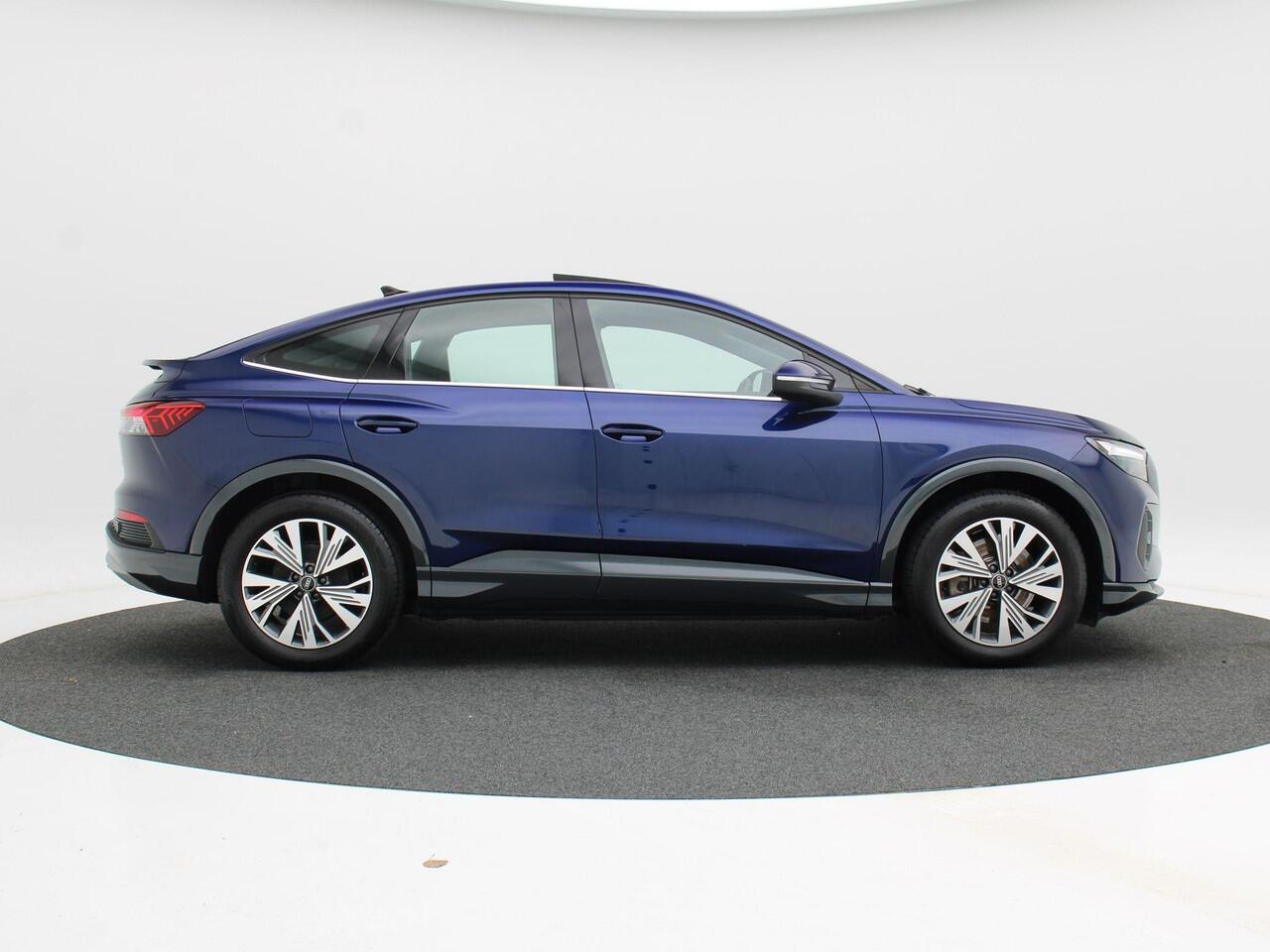 Audi Q4 Sportback e-tron 40 77 kWh 204 Pk Automaat | Panoramadak | Volledig Leder | Virtual Cockpit | Elektrische Achterklep | LED | 19 Inch | 109.106 Km