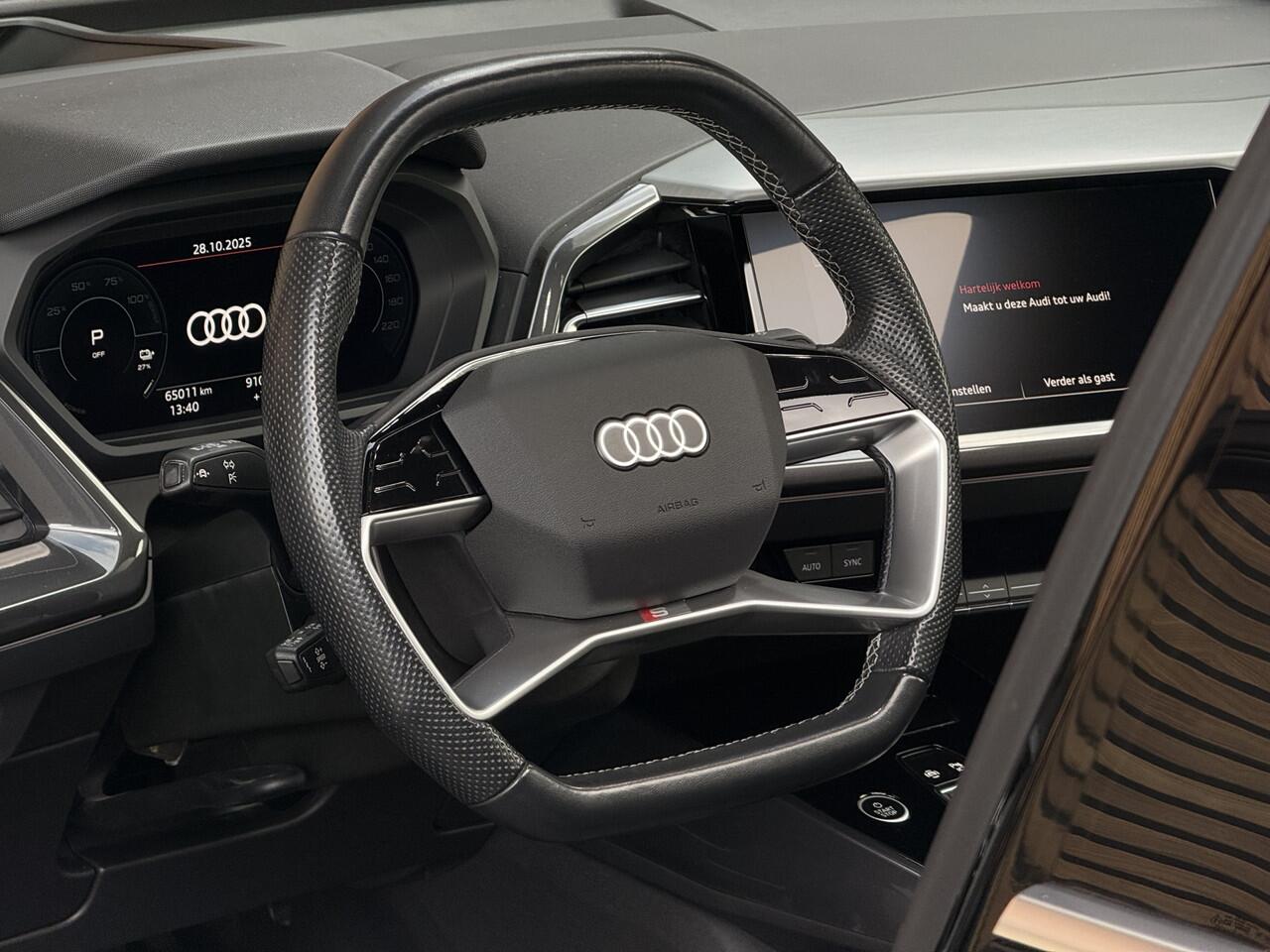 Audi Q4 Sportback e-tron 50 quattro S edition 77 kWh Elec. Stoelen+Geheugen / Panoramadak / Trekhaak