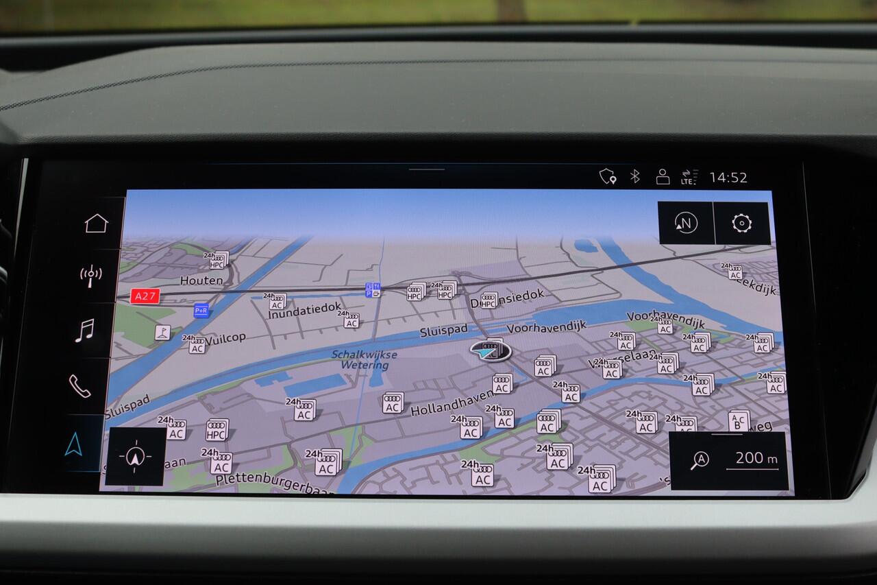 Audi Q4 Sportback e-tron 50 quattro S edition 77 kWh Optiek Zwart S-Line/Matrix LED/Camera/Navi Plus/ACC/Elek. klep/20"