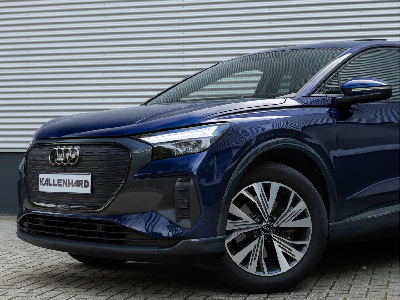 Audi Q4 Sportback e-tron 35 - Pano - Camera - Stoelverwarming - Leder - Keyless - Warmtepomp - 55 kWh