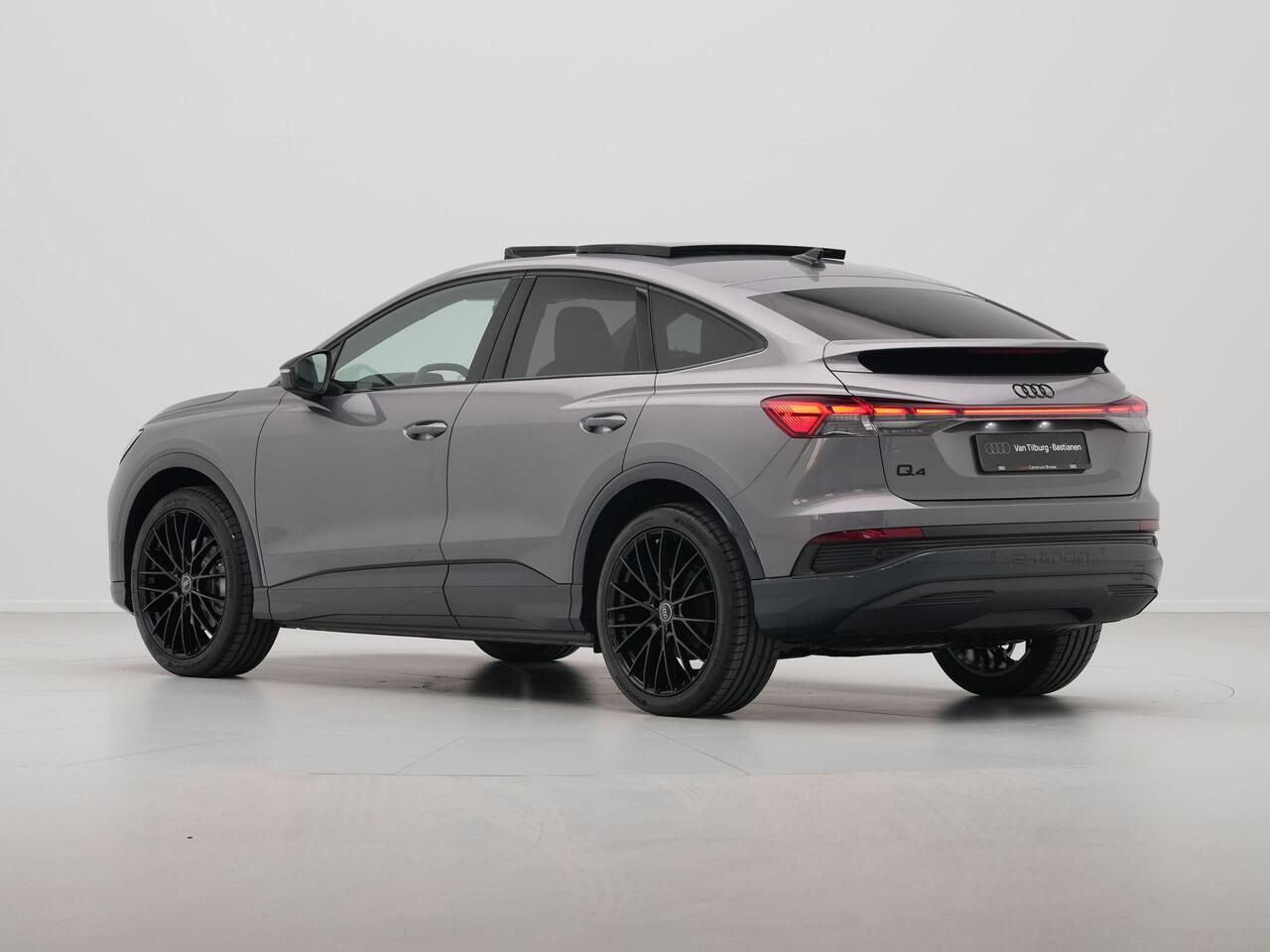Audi Q4 Sportback e-tron 45 210kW/286pk 82Kwh Advanced edition Panorama Sonos Stoelverwarming Navigatie Carplay