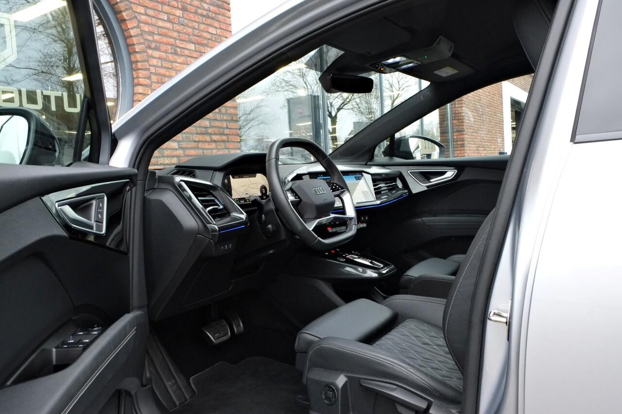 Audi Q4 Sportback e-tron 40 S Edition 77 kWh ACC, Achteruitrijcamera, Lederen sportstoelen, Matrix LED, 20 inch