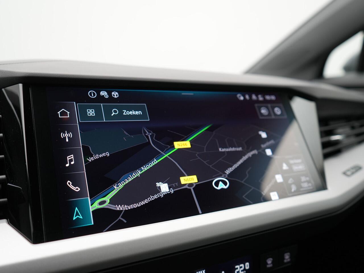 Audi Q4 Sportback E-Tron 35 Edition 55 kWh 170pk Dealer O.H INCL BTW | Adaptive Cruise | Camera | Verwarmde Stoelen | Virtual | Front Assist | Navigatie | DAB |