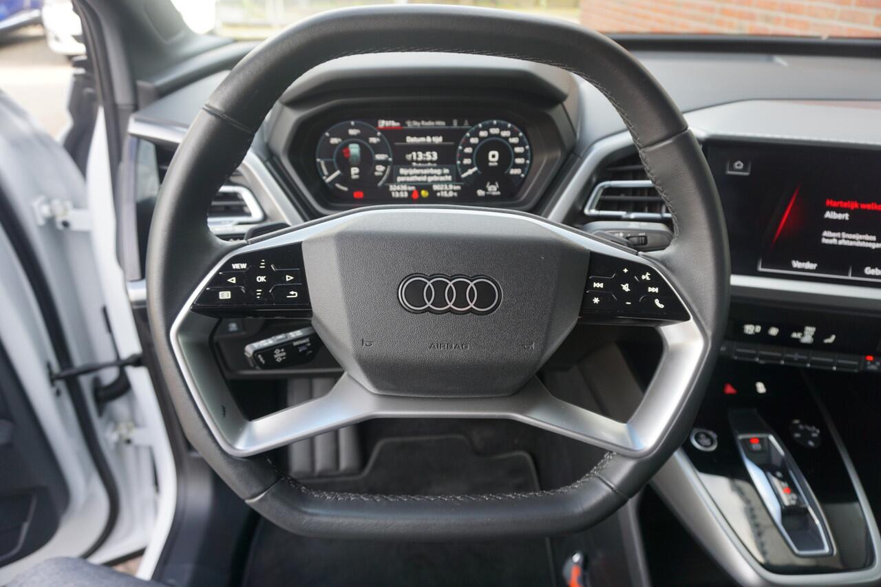 Audi Q4 Sportback e-tron 40 edition 77 kWh Trekhaak | Leer | Stoelverw. *All in prijs*