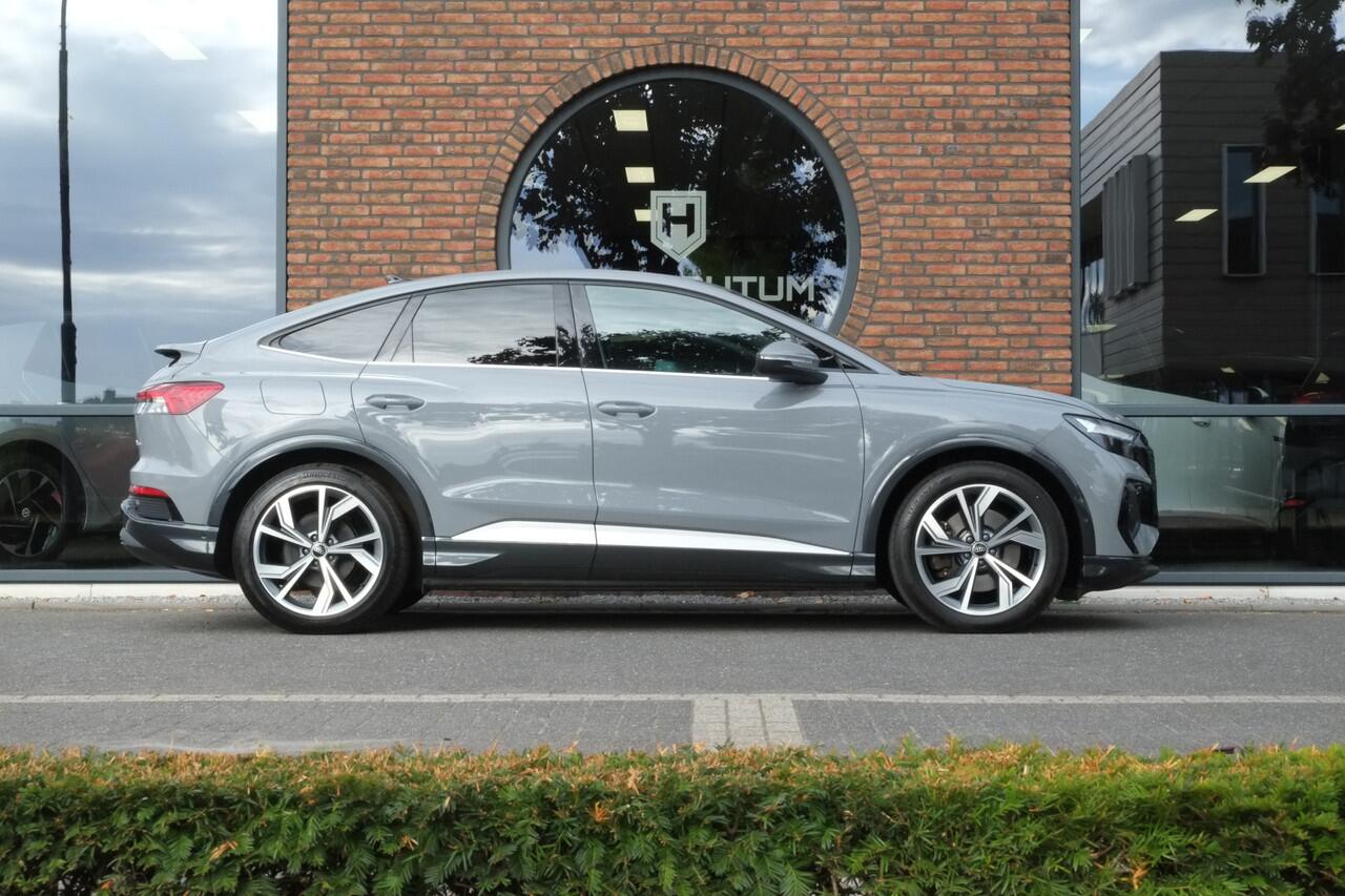 Audi Q4 Sportback e-tron 40 S edition 77 kWh Warmtepomp, ACC, Achteruitrijcamera