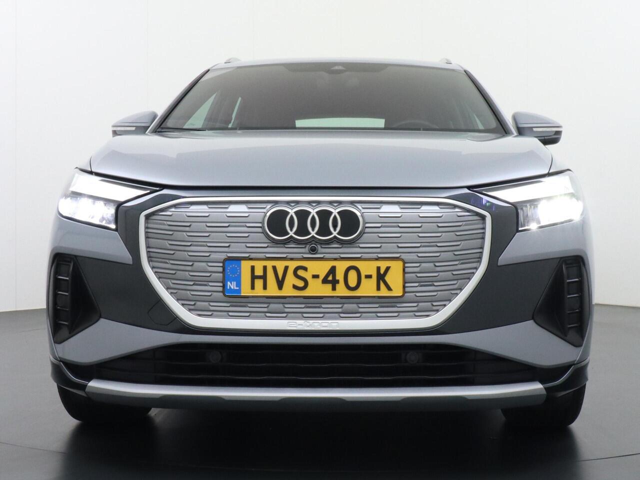 Audi Q4 e-tron 50 quattro Advanced edition 77 kWh MEMORY SEAT | ELEK. TREKHAAK | LEDER | RIJKLAARPRIJS incl. 12mnd BOVAG