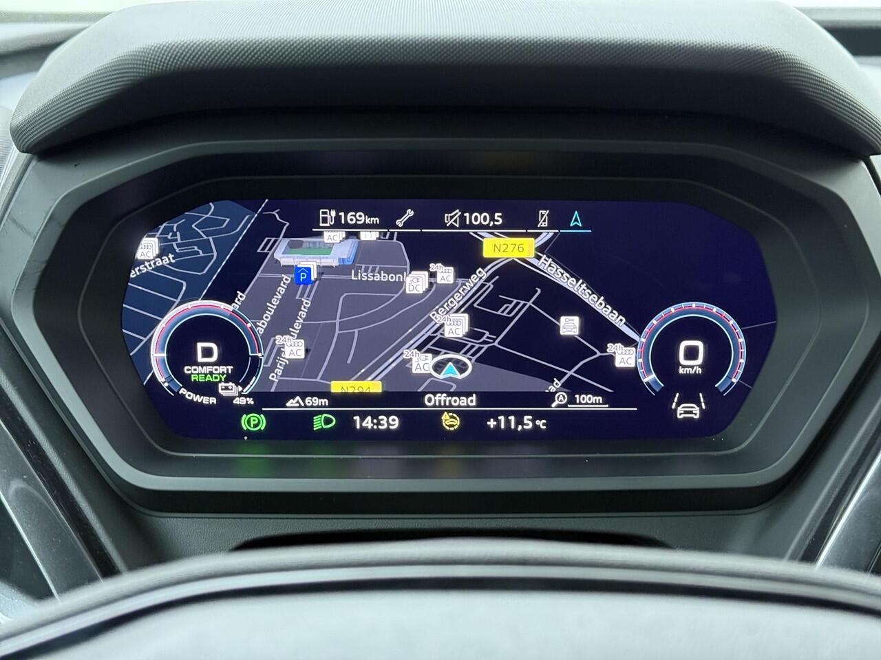 Audi Q4 e-tron 50 quattro Launch edition S Competition 77 kWh | 299 PK | SoH 89% | Warmtepomp | Head-up display | 21" LM velgen | S line | Matrix LED koplampen |