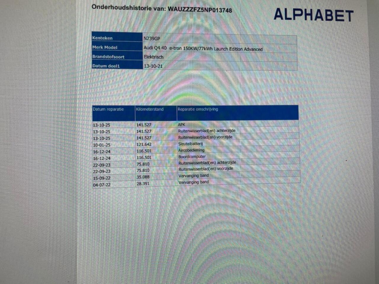 Audi Q4 e-tron 40 Launch edition Advanced 77 kWh - Carplay, Navi, Clima, Cruise, Stoelverw. SOH 89%