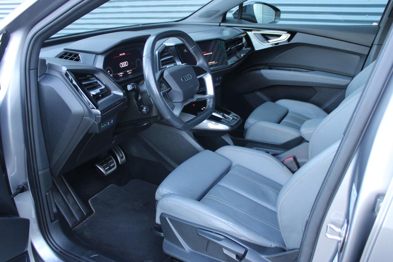 Audi Q4 e-tron 40 Launch edition Advanced Plus 77 kWh S-Line Vol-Leder Trekhaak Black-Styling