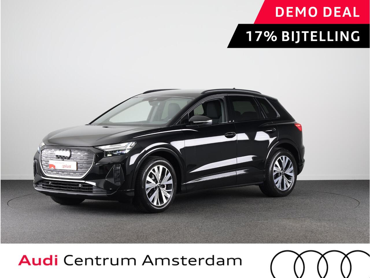 Audi Q4 e-tron 45 quattro Advanced edition 82 kWh 286pk | Adaptieve cruise controle | Parkeercamera achter | Optiekpakket zwart Plus