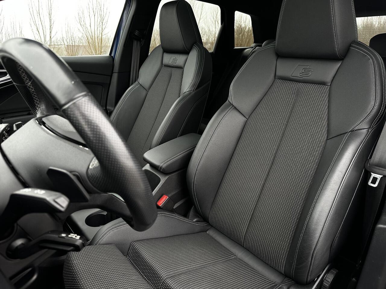 Audi Q4 e-tron 40 Launch edition S Competition 77 kWh | SoH 91% | WLTP 488km rijbereik | Trekhaak | Led | Voorverwarming | Stoelverwarming | Pano | Head-up display |