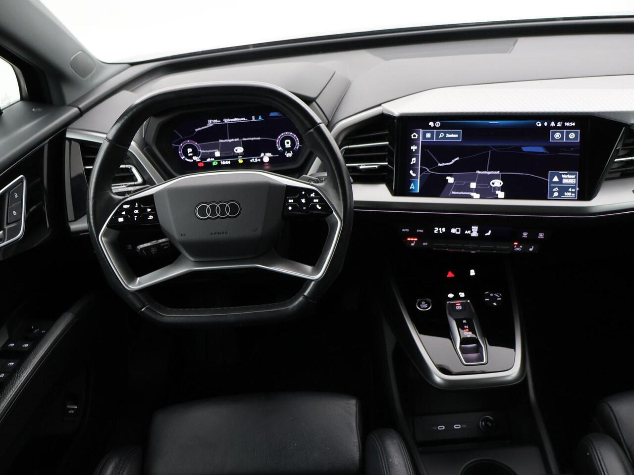 Audi Q4 e-tron 40 ADVANCED EDITION 77 KWH + LEDER SPORTINTERIEUR | ADAPTIVE CRUISE | 20 INCH | CAMERA | STOELVERW.