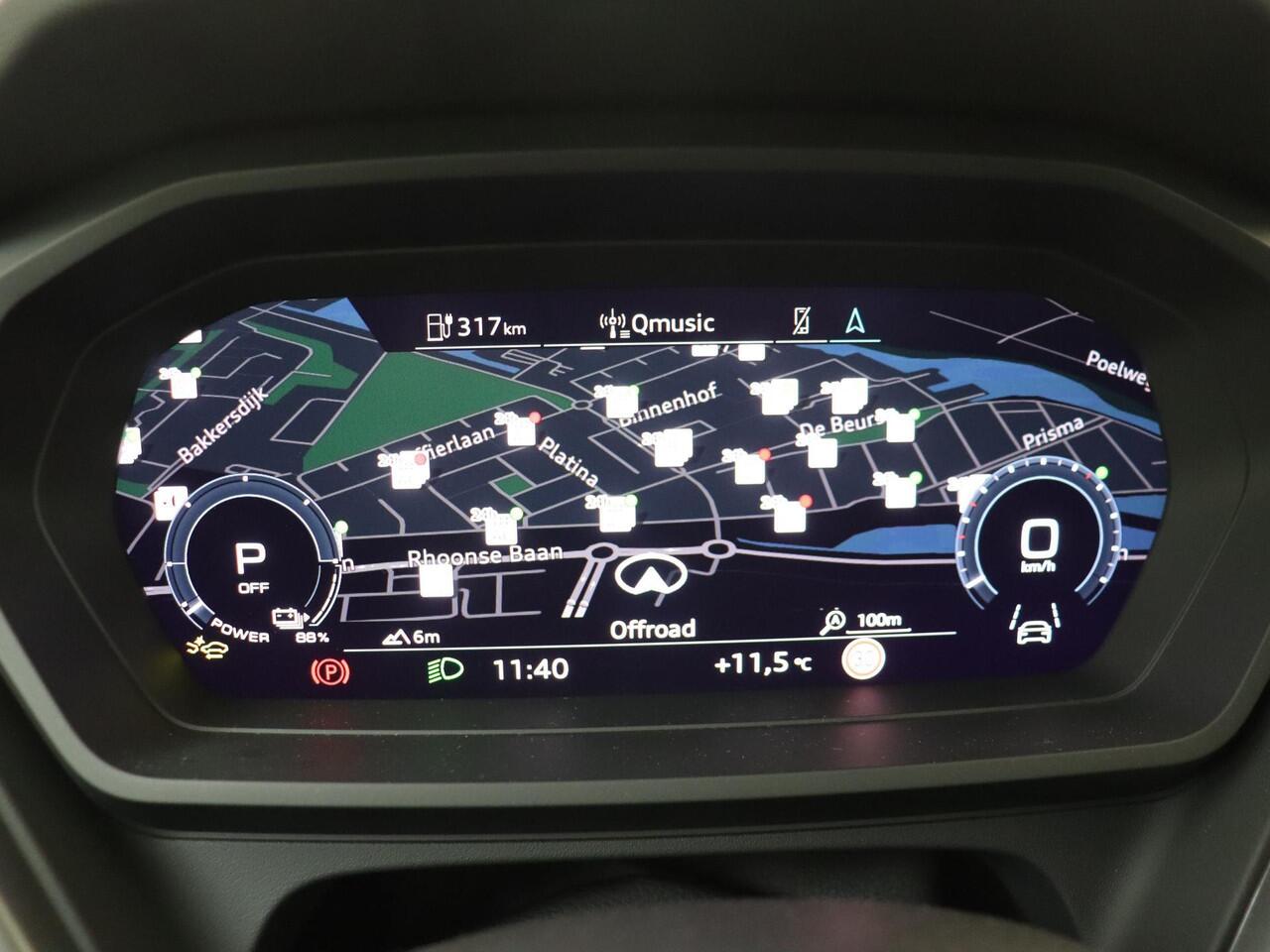 Audi Q4 e-tron 45 quattro Advanced edition 82 kWh | Achteruitrijcamera | LED Matrix | Stoelverwarming | Navigatie | Adaptieve cruise control | CarPlay | Elektrische achterklep |