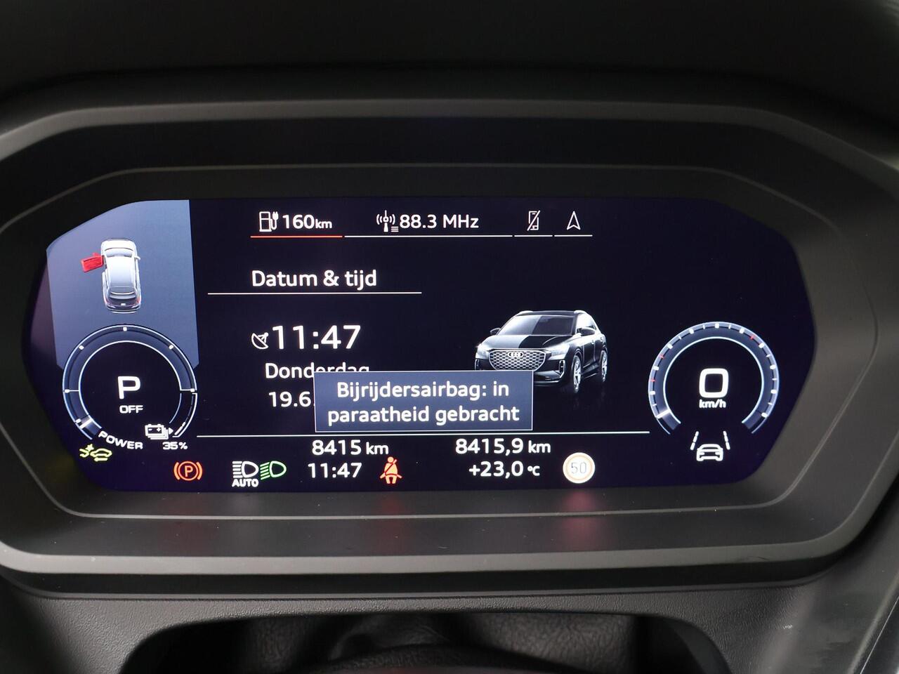 Audi Q4 e-tron 45 quattro S Edition 82 kWh | 286 PK | SoH 99% | Trekhaak | Elek. achterklep | Matrix LED koplampen | 21" LM velgen | Head-up Display |