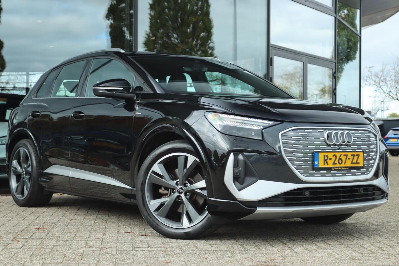 Audi Q4 e-tron 35 S EDITION 55 KWH S-LINE ORIG NL | ADAPT. CRUISE | CAMERA | VIRT. COCKPIT | CARPLAY | MATRIX