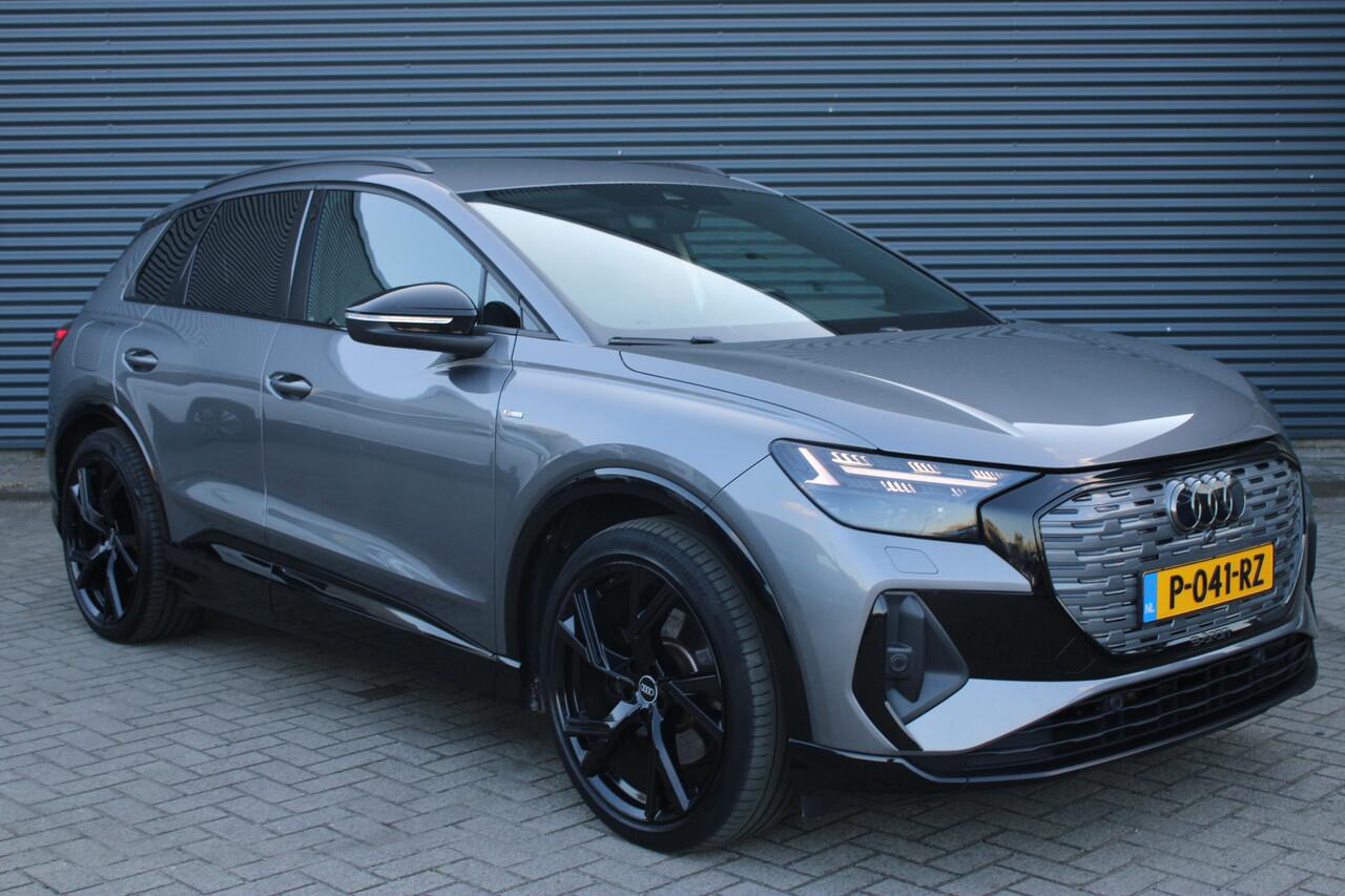 Audi Q4 e-tron 40 Launch edition Advanced Plus 77 kWh S-Line Vol-Leder Trekhaak Black-Styling