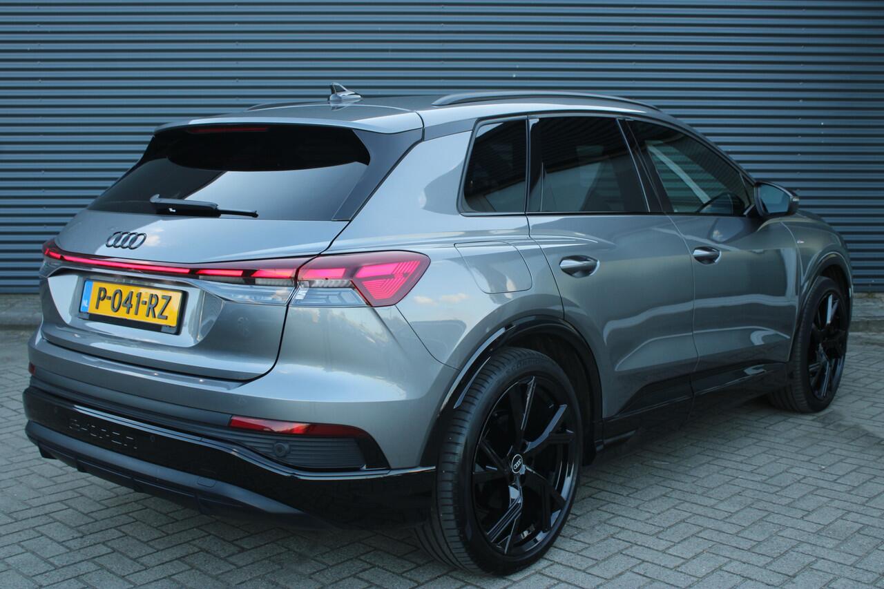 Audi Q4 e-tron 40 Launch edition Advanced Plus 77 kWh S-Line Vol-Leder Trekhaak Black-Styling