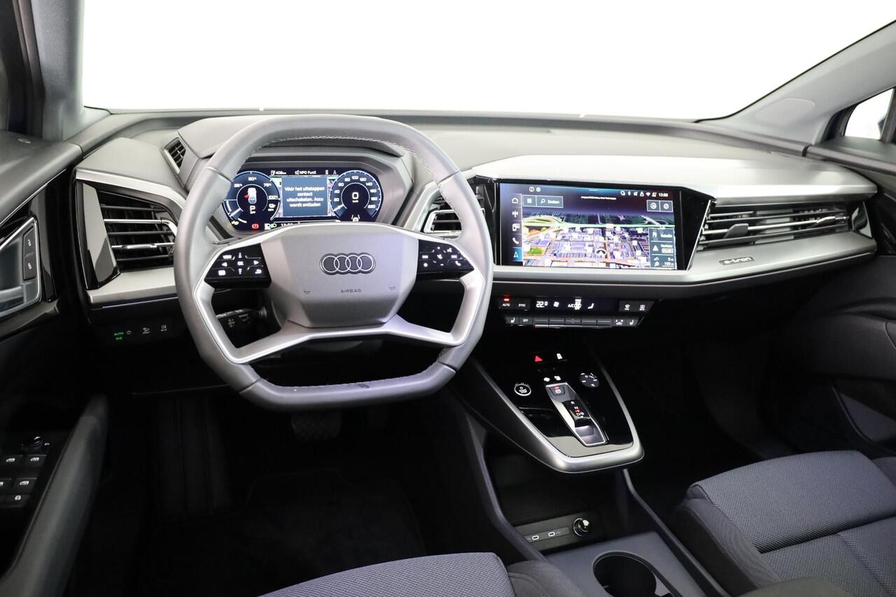 Audi Q4 e-tron 45 quattro Advanced edition 82 kWh 286pk | Navigatie | Parkeercamera | Adaptive cruise controle | Optiek pakket zwart |