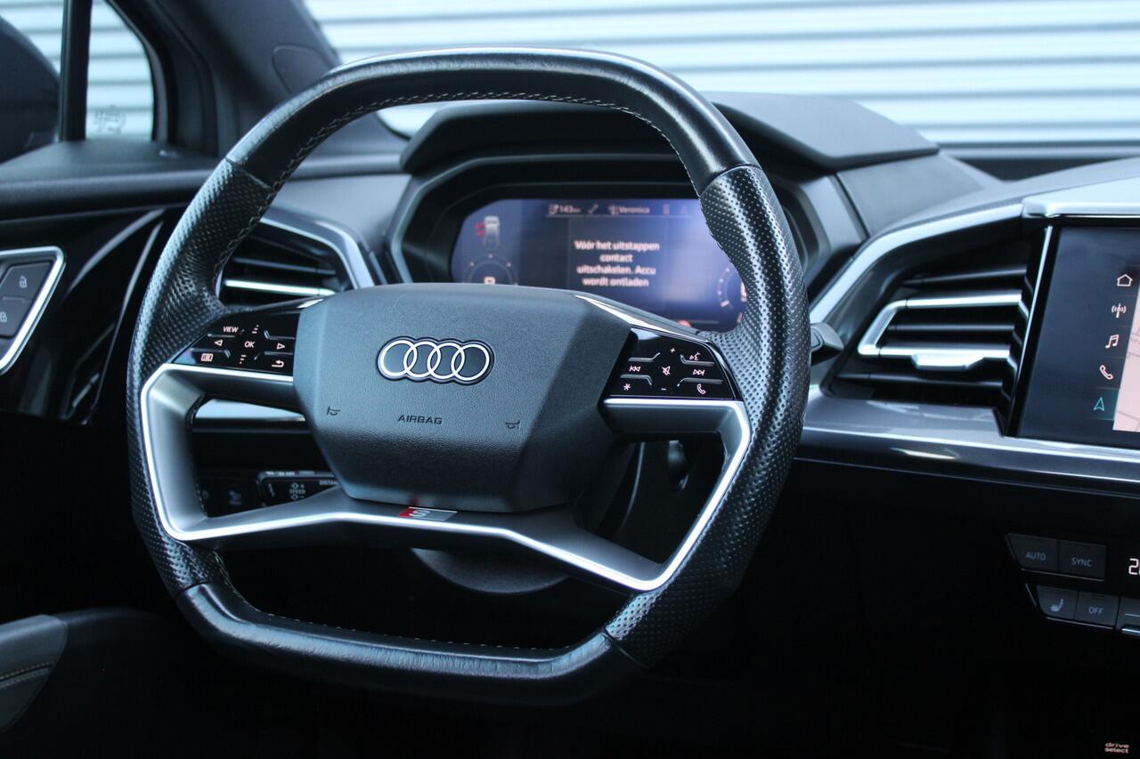 Audi Q4 e-tron 40 Launch edition Advanced Plus 77 kWh S-Line Vol-Leder Trekhaak Black-Styling