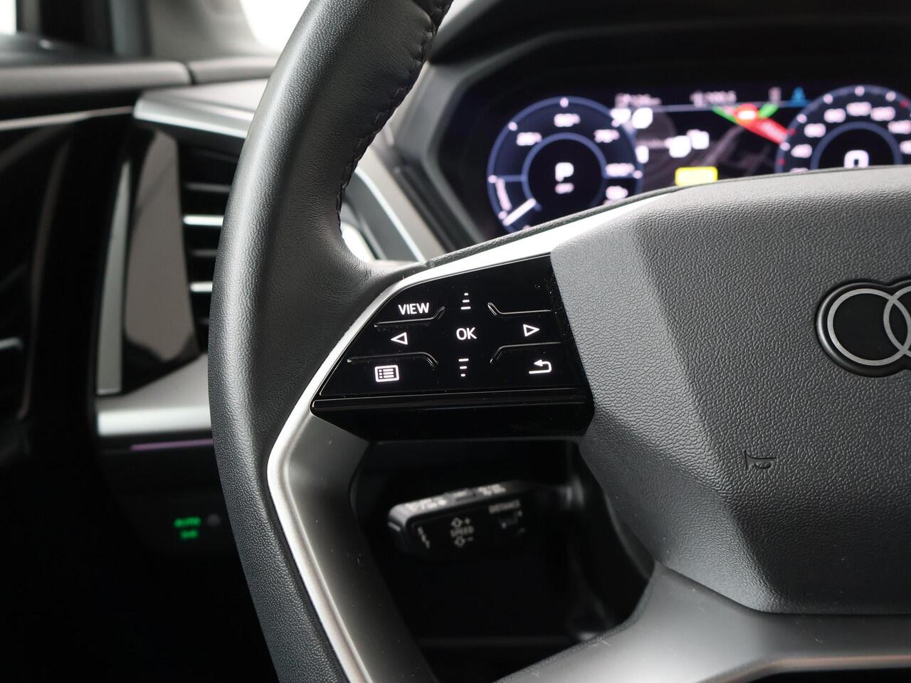 Audi Q4 e-tron 45 quattro Advanced edition 77 kWh | 265 PK | SoH 89% | Automaat | Multifunctioneel stuurwiel | Stoelverwarming | Adaptive Cruisecontrol |