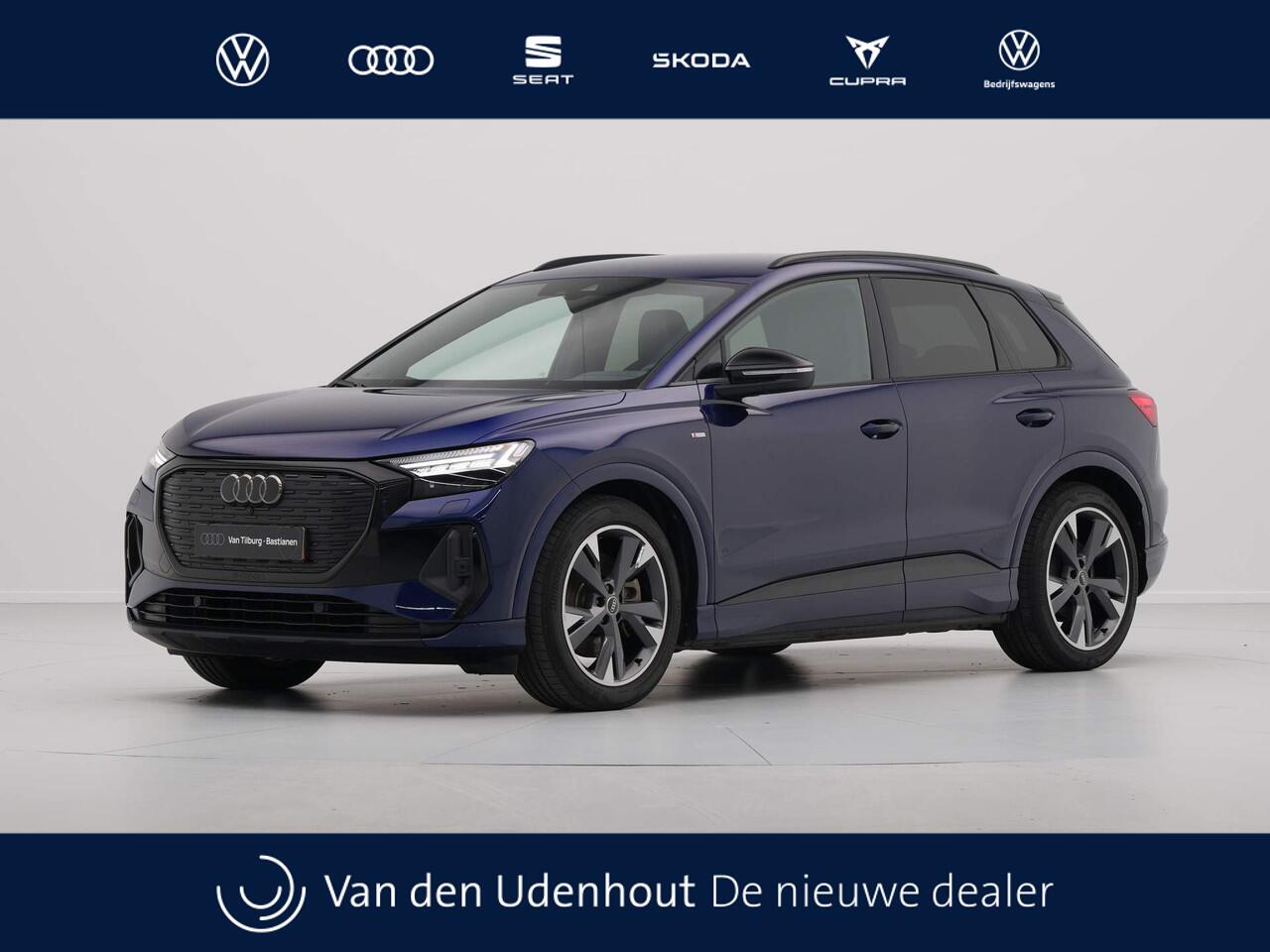 Audi Q4 e-tron 50 quattro S Line edition 77 kWh 300pk Navigatie Camera Acc Stoelverwarming 20 Demo Roel
