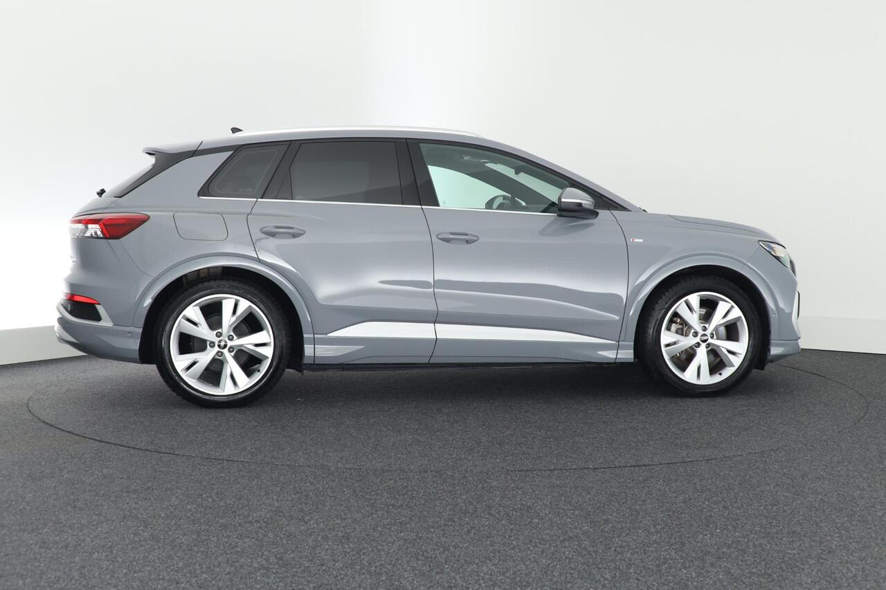 Audi Q4 e-tron 45 265pk quattro S-Line 82 kWh SOH 93% Camera Leder Stoelverwarming Virtual Cockpit Navigatie