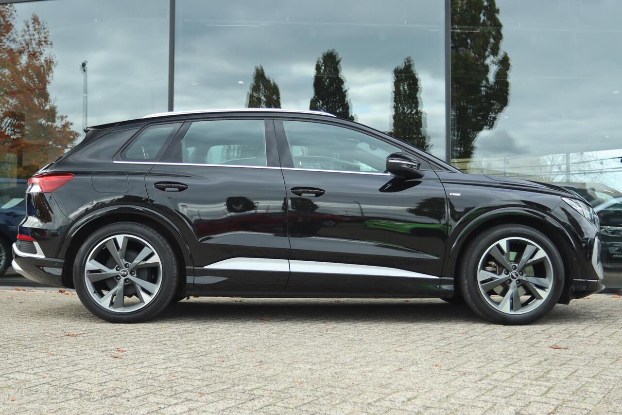 Audi Q4 e-tron 35 S EDITION 55 KWH S-LINE ORIG NL | ADAPT. CRUISE | CAMERA | VIRT. COCKPIT | CARPLAY | MATRIX