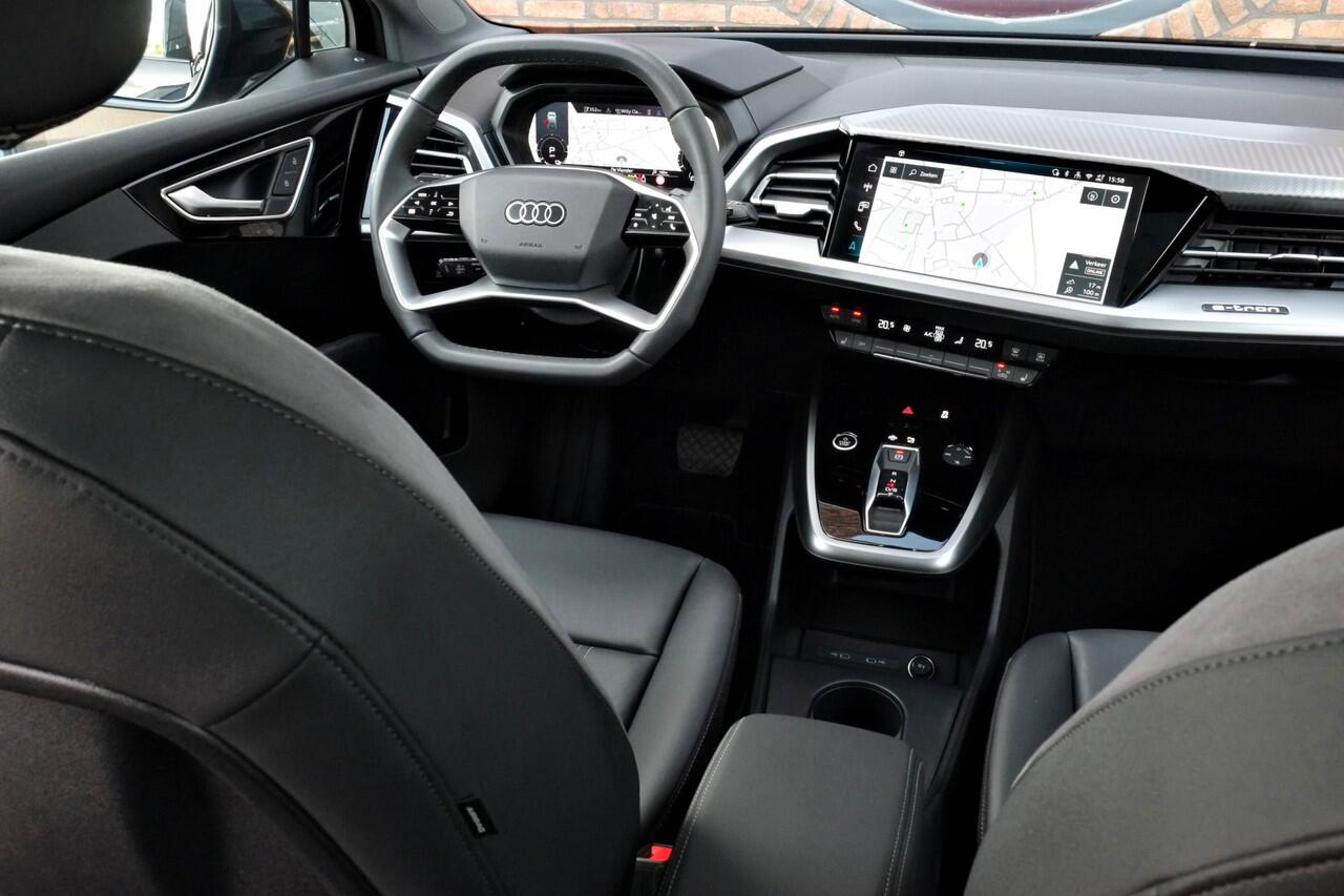 Audi Q4 e-tron 45 Edition 82 kWh Panoramadak, Leder, Achteruitrijcamera, ACC