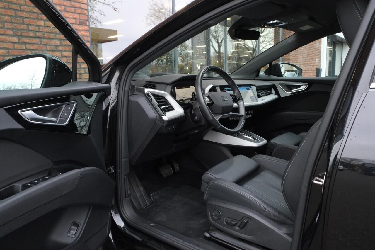 Audi Q4 e-tron 45 quattro 77 kWh Trekhaak, Leder, Sportstoelen, Achteruitrijcamera, Head-up display