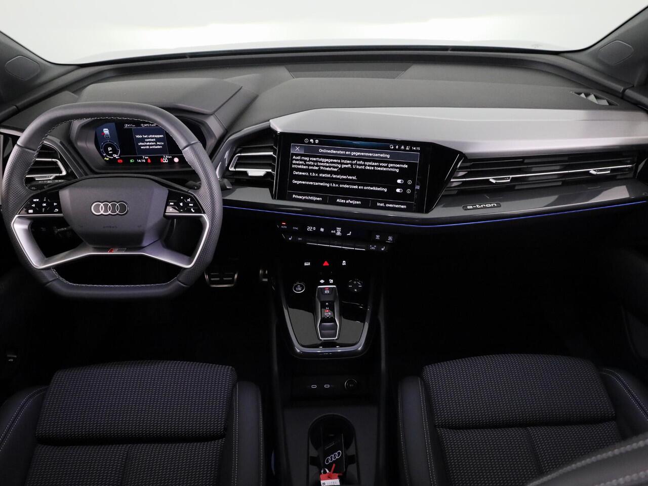 Audi Q4 e-tron 45 S edition Competition 82 kWh 286 pk | Assistentiepakket plus | Comfortpakket plus | Ambient lichtpakket | Optiekpakket zwart plus |