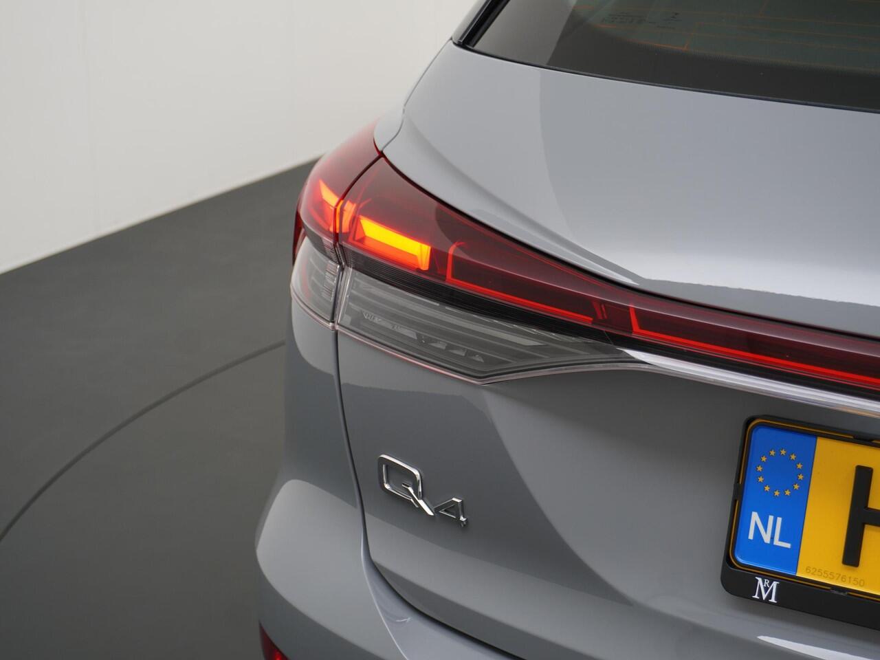 Audi Q4 e-tron 50 quattro Advanced edition 77 kWh MEMORY SEAT | ELEK. TREKHAAK | LEDER | RIJKLAARPRIJS incl. 12mnd BOVAG