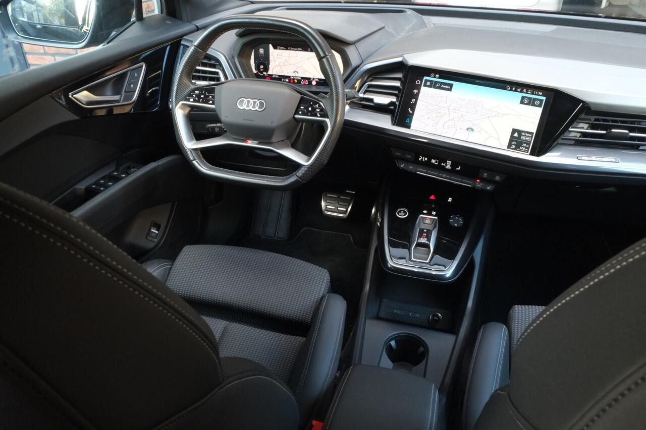 Audi Q4 e-tron 40 Advanced edition 77 kWh ACC, Head-up, Achteruitrijcamera