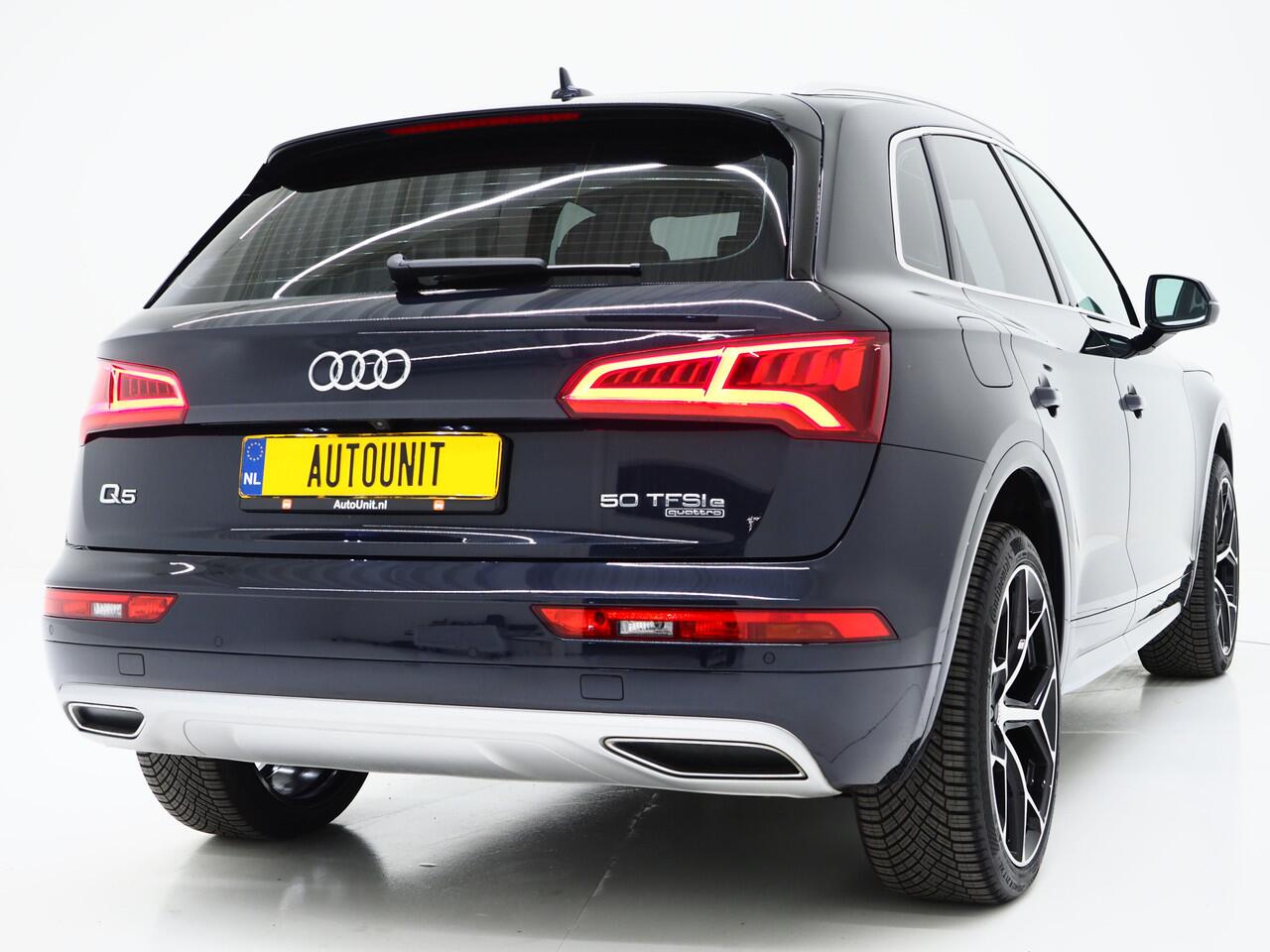 Audi Q5 50 TFSI e Quattro 299PK | Panoramadak | Camera | Virtual | Dodehoek | DAB | Stoelverwarming | Carplay